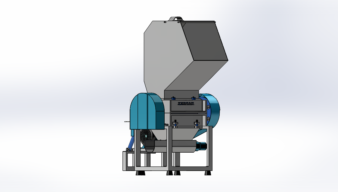 80'lik Plastik Kırma Makinası