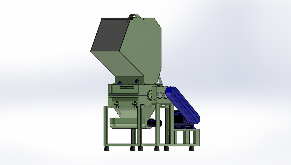 140'lık Şanzumanlı Kırma Makinası 