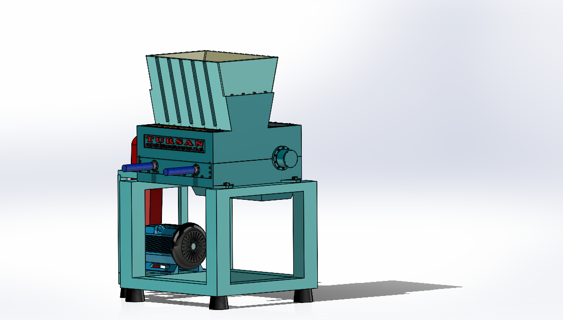 Tek Şaftlı Parçalayıcı (Shredder)