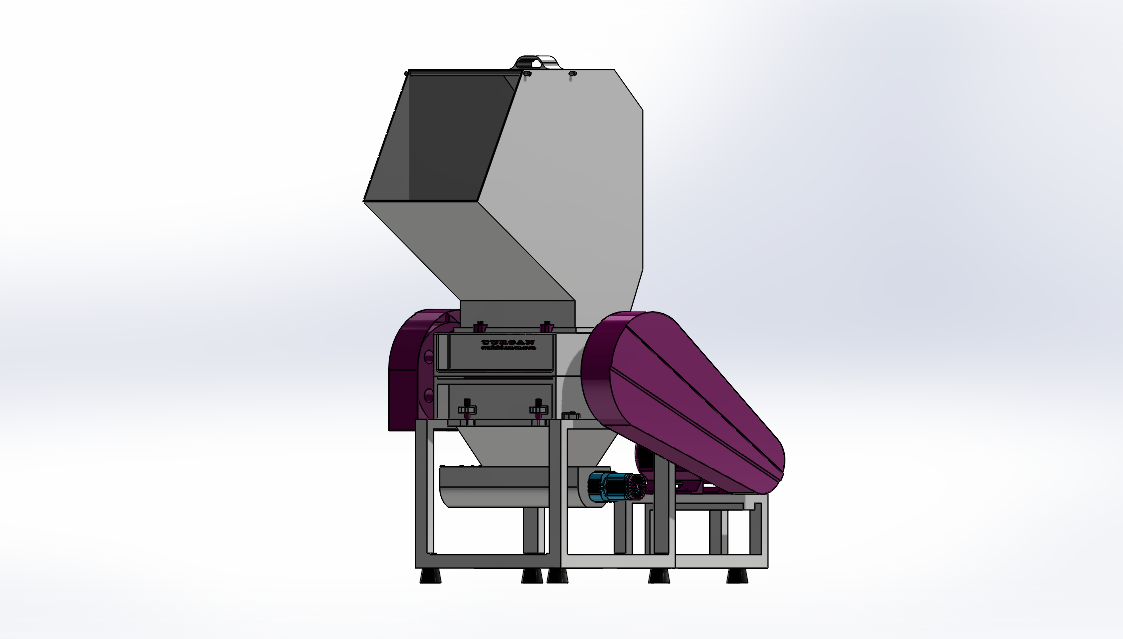 100'lük Volantlı Kırma Makinası
