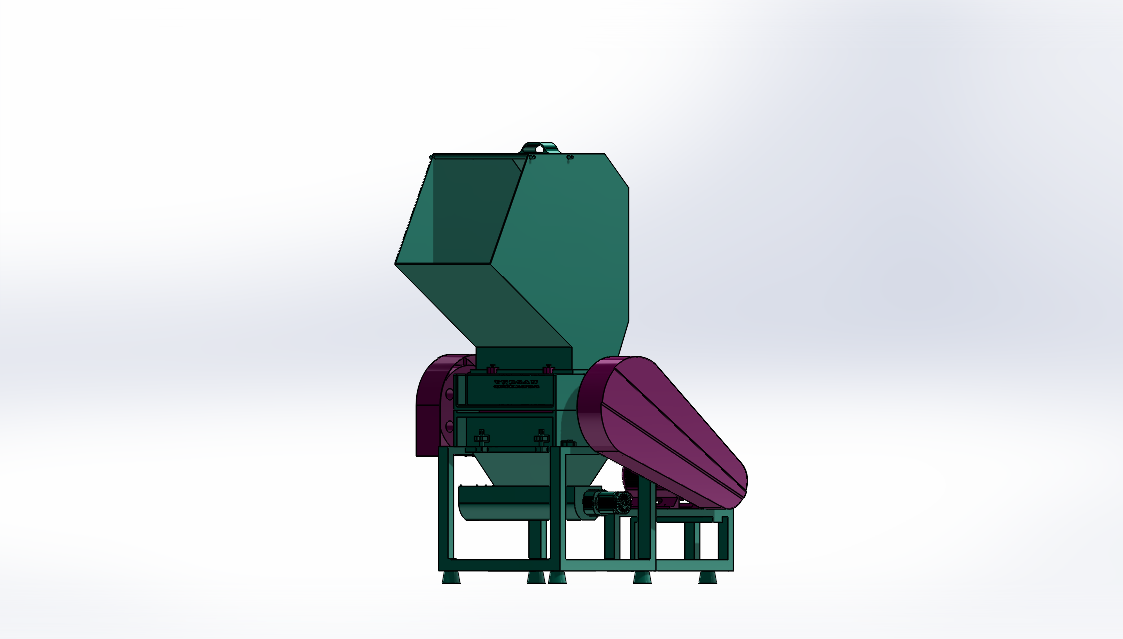 120'lik Volantlı Kırma Makinası 