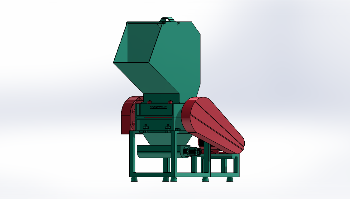 140'lık Volantlı Kırma Makinası 